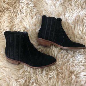 Anthro Miss Albright Ankle Booties